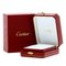 Cartier Ring 1P Diamond 2 Set Platinum Pt950 Unisex Size 5.5, Set of 2 10