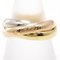 Trinity Yellow Gold Band Ring from Cartier 1
