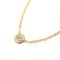 Halskette mit Diamanten aus Gelbgold von Cartier 1