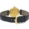 Reloj para mujer Must Colisee de cuarzo bañado en oro y cuero de Cartier, Imagen 5