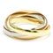 Trinity Ring in Pink Gold and White Gold from Cartier 3