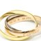 Trinity Ring in Pink Gold and White Gold from Cartier 8