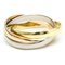 Trinity Ring in Pink Gold and White Gold from Cartier 2