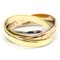 Trinity Ring in Pink Gold and White Gold from Cartier 4