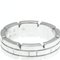 Tank Francaise White Gold Band Ring from Cartier 9