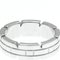 Tank Francaise White Gold Band Ring from Cartier 7