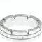 Tank Francaise White Gold Band Ring from Cartier 8