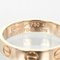 Love Wedding Ring in Pink Gold from Cartier 4