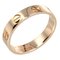 Love Wedding Ring in Pink Gold from Cartier 1