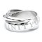 Trinity Trinity Ring 1998 Christmas LTD Edition in White Gold from Cartier 1