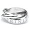 Trinity Trinity Ring 1998 Christmas LTD Edition in White Gold from Cartier 4