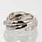 Trinity No. 9 Ring 1998 Christmas in White Gold from Cartier 3