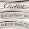 PT950 Platin Ballerina Curve Half Eternity Diamantring von Cartier 5