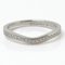 PT950 Platinum Ballerina Curve Half Eternity Diamond Ring from Cartier 3