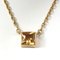 Tank Citrine Necklace K18yg Yellow Gold from Cartier 1