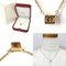 Tank Citrine Necklace K18yg Yellow Gold from Cartier 2