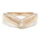 Triandle Diamond Ring Ring in Rose Gold from Cartier 2