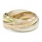 Trinity Ring in Gold, Yellow Gold and Rose Gold from Cartier 1