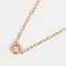 Damour Diamant Leger SM Necklace in Pink Gold Diamond from Cartier 3