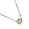 Damour Diamant Leger SM Necklace in Pink Gold Diamond from Cartier 1