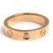 Pink Gold Love Ring 1P Diamond from Cartier 3