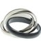 Trinity Ring in Ceramic, White Gold from Cartier 5