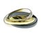 Anillo de cerámica rinity, oro blanco [18k] y oro amarillo de Cartier, Imagen 2