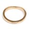 Cartier K18pg Pink Gold Ballerina Curve Half Eternity Ring B4098749 Diamond 48 2.3g Ladies 4
