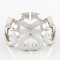 Cartier K18wg Ring C Heart Diamond # 48 No. 8 Ladies 18k K18 White Gold 5