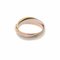 Cartier Trinity Current Model #50 Gold No. 10 Womens K18yg/Wg/Pg Ring 6