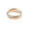 Cartier Trinity Current Model # 50 Gold No. 10 Womens K18yg/Wg/Pg Ring, Immagine 2