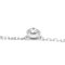 Cartier Diamants Legers De White Gold [18k] Diamond Men,women Fashion Pendant Necklace [Silver] 6