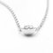 Cartier Diamants Legers De White Gold [18k] Diamond Men,women Fashion Pendant Necklace [Silver] 4