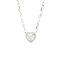 Cartier Diamants Legers De White Gold [18k] Diamond Men,women Fashion Pendant Necklace [Silver] 1