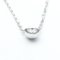 Cartier Diamants Legers De White Gold [18k] Diamond Men,women Fashion Pendant Necklace [Silver], Image 4