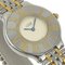Reloj Must21 Vantien Lm W10050f4 Acero inoxidable X Yg Fabricado en Suiza plateado / dorado Pantalla analógica de cuarzo Esfera de marfil Damas de Cartier, Imagen 3