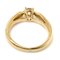 K18yg Pg Wg Trinity Solitaire Ring Diamond 0.3ct No. 8 48 3.8g Ladies from Cariier 4