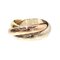 18 Three Color Trinity Ring from Cartier, Image 5