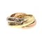 18 Three Color Trinity Ring from Cartier, Image 3