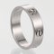 Love Ring Size 19.5 7.1g K18wg White Gold from Cartier 3