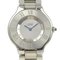 Must21 Watch 1330 Stainless Steel Quartz Analog Display Silver Dial Womens from Cartier 1