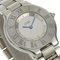 Must21 Watch 1330 Stainless Steel Quartz Analog Display Silver Dial Womens from Cartier 3