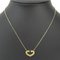 C Heart Necklace K18 Yellow Gold from Cartier 2