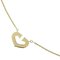 C Heart Necklace K18 Yellow Gold from Cartier 3