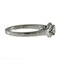 Cartier Ballerina Solitaire Ring Size 6.5 Pt950 Platinum Diamond Ladies, Immagine 6