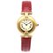 Must Colise Vermeil Watch Gp 590002 Quartz Ladies from Cartier 8