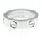 Love Ring 1p Diamond Ring White Gold [18k] Fashion Diamond Band Ring Silver from Cartier, Image 3