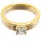 #45 0.27ct Diamond Womens Ring 750 Yellow Gold No. 5 from Cartier 4
