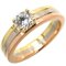#45 0.27ct Diamant Damenring 750 Gelbgold Nr. 5 von Cartier 1
