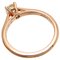 #47 0.32ct Diamond Solitaire Womens Ring 750 Pink Gold No. 7 from Cartier 3
